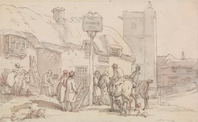 The Woolpack Inn by Thomas Rowlandson